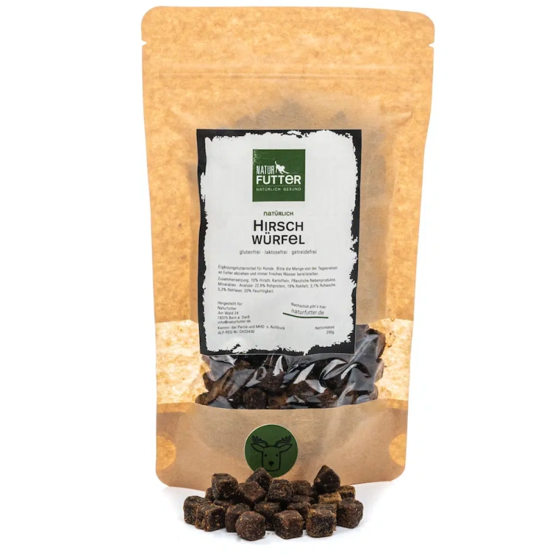 Naturfutter maiused-hirv 200gr LÕPUMÜÜK