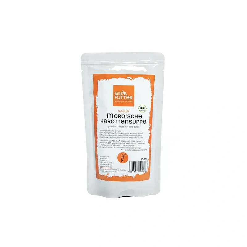 Naturfutter kana- porgandisupp 130gr LÕPUMÜÜK