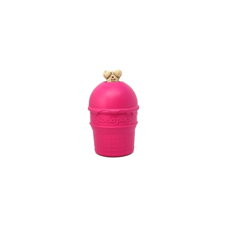 Sodapup Ice Cream Cone mänguasi,  M, roosa