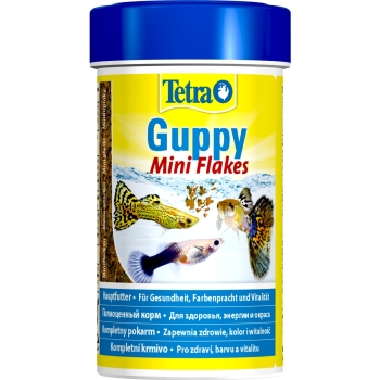 Tetra kalade täissööt Guppy Mini Flakes 100 ml.jpeg