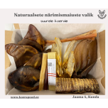 Naturaalsete närimismaiuste valik suurele koerale