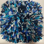 Nuuskimismatt 45x45cm, sinine