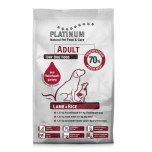 Platinum Adult Lamb+Rice kuivtoit lambaliha ja riisiga täiskasvanud koertele  1,5kg