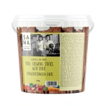 Sana närimispulgad veisenahast koos pardilihaga (500g)