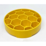 Sodapup Honeycomb Ebowl aeglaselt söömise kauss (kollane)