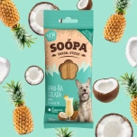 Soopa närimispulgad,  kookospiim ja ananass, 100gr