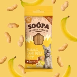 Soopa närimispulgad, banaan ja maapähklivõi, 100gr