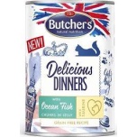 Butcher's kassikonserv Delicious Dinners ookeanikalatükkidega 400g