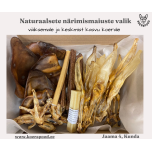 Naturaalsete närimismaiuste valik väiksemale ja keskmist kasvu koerale