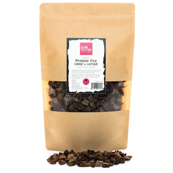Naturfutter maiused- hobune (süda/kops) 200gr